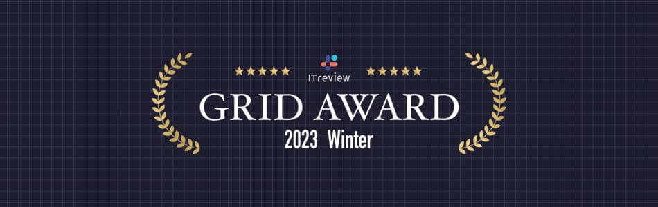 CloudGate UNOが「ITreview Grid Award 2023 Winter」総合3部門で7期連続「Leader」を受賞 - banner