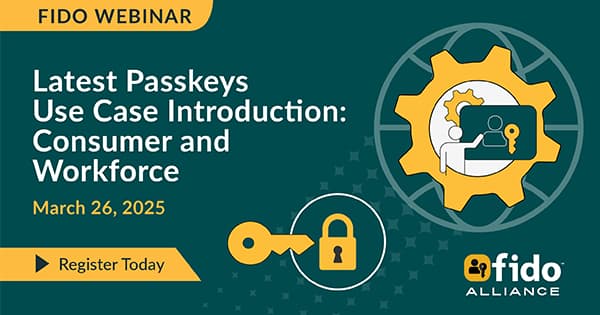 FIDOアライアンス主催ウェビナーに登壇いたします