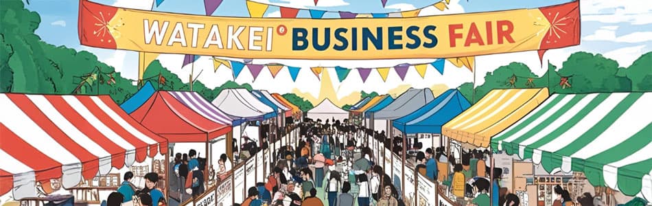 2025年6月5日-6日@秋田「第45回渡敬ビジネスフェア」に出展いたします