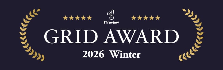 CloudGate UNOが「ITreview Grid Award 2026 Winter」- Hero